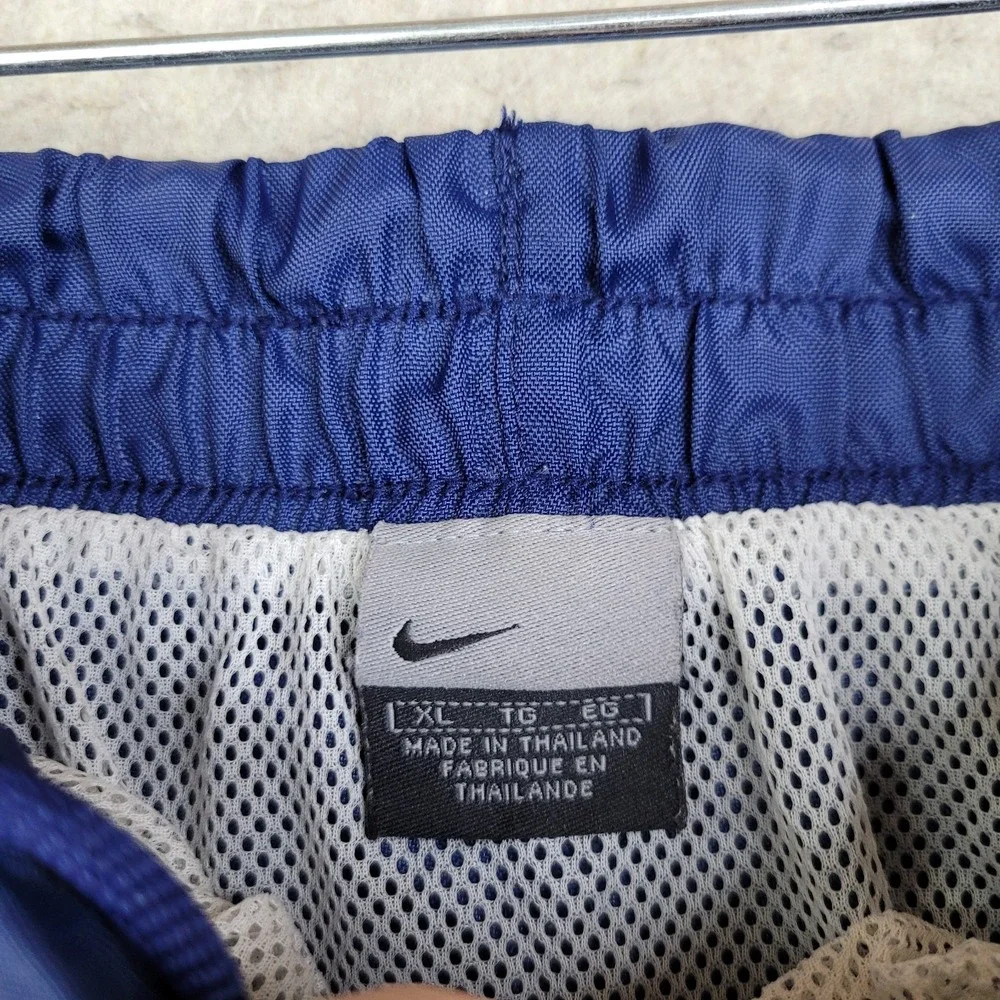 Vintage Nike Swimming Shorts‎ Mens XL Blue Lined 9